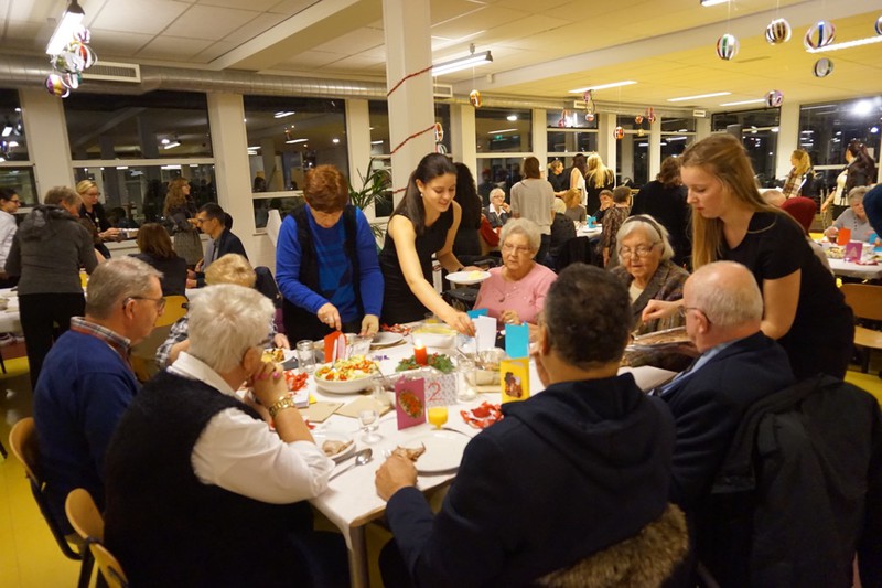 present kerstdiner