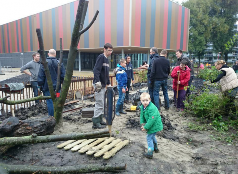 groen schoolplein