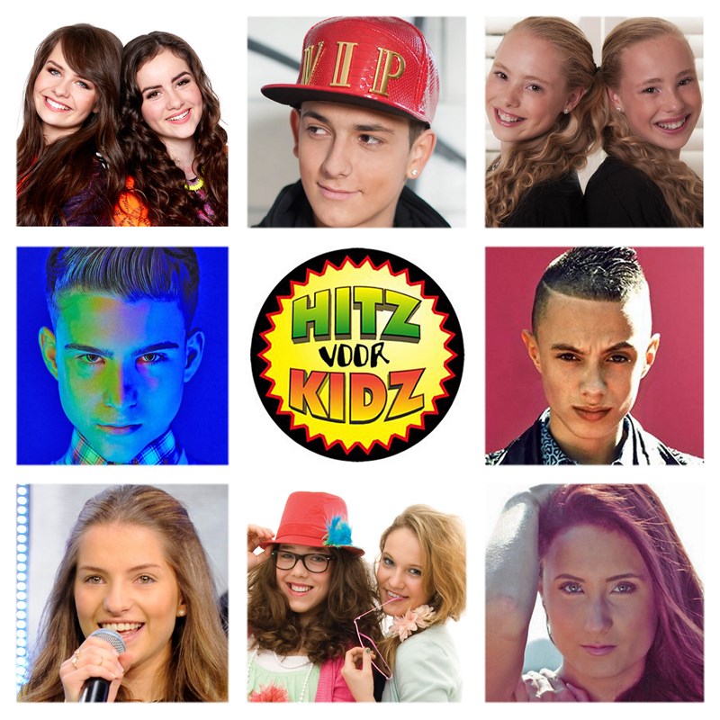 Collage Hitz voor Kidz 2015 met logo 1