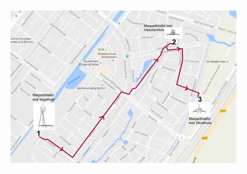 route maquettetafels