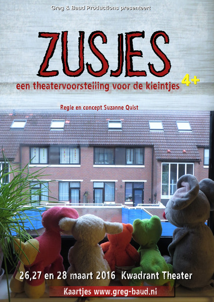 Zusjes voorkant flyer