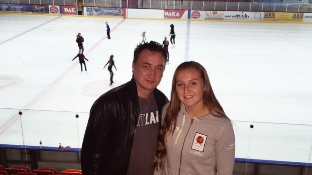 Larissa en vader