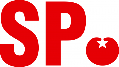 schaalsprong sp logo rood