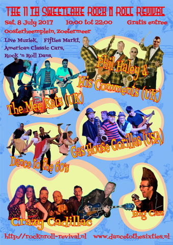 Flyer sweetlake rock n Roll Revival 2017