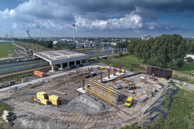 Luchtfoto noordzijde