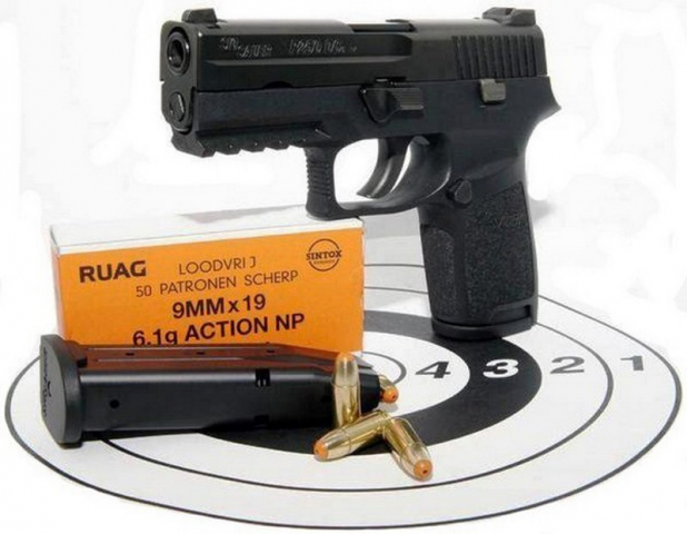pistool met kogels