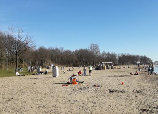 noord aa zomer in februari