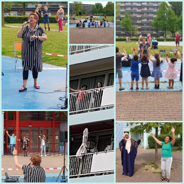 balkonconcert van leeuwenhoeklaan